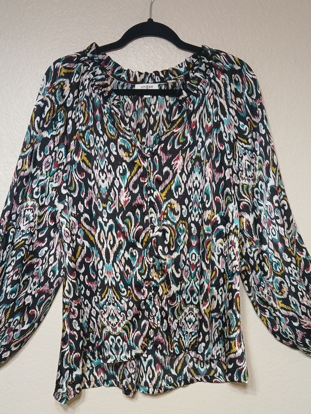 Umgee Vibrant Multicolor Blouse